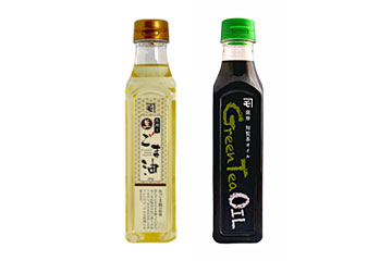 カネモ生ごま油（290g）＋【薩摩知覧茶オイル】GreenTeaOIL（290g）